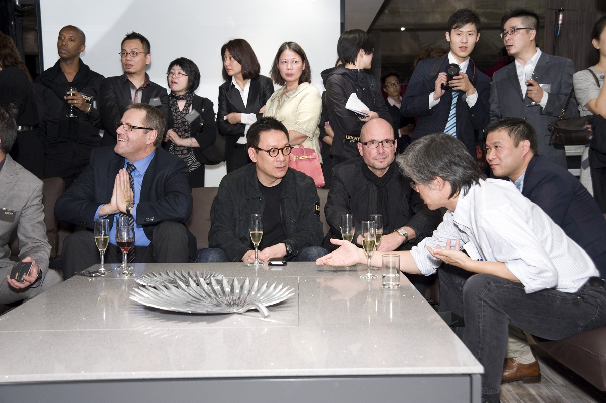 LEICHT showroom opening guests