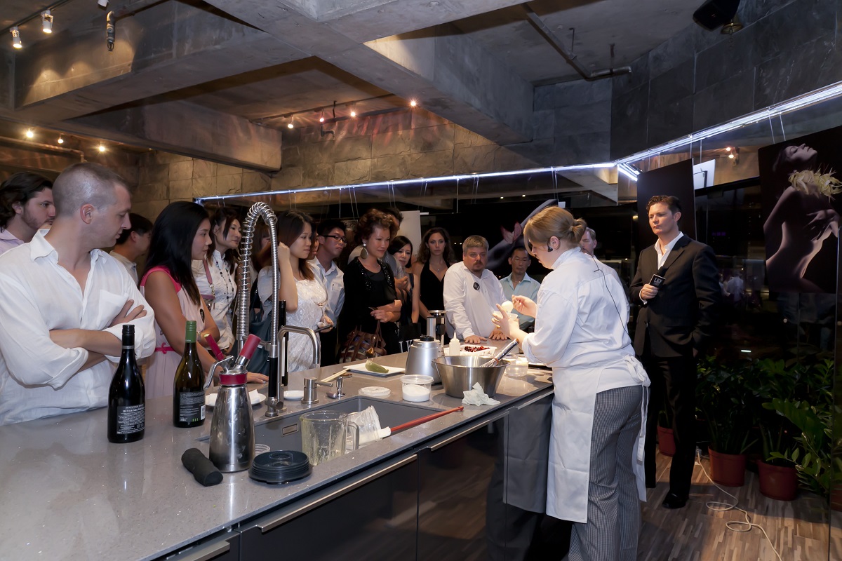 LKF Wines cooking show