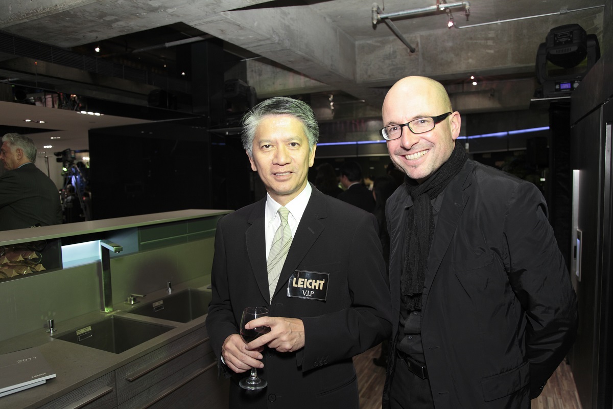 LEICHT showroom opening event